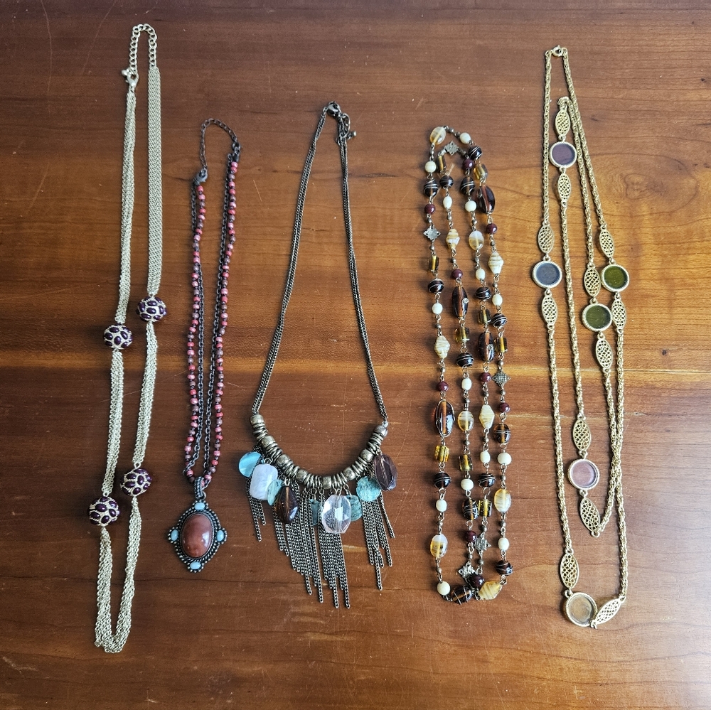 5 Piece Necklace Bundle